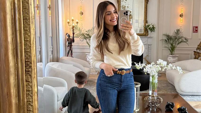 Cynthia Rodríguez cuenta cómo fue el primer día de clases de su hijo León: ‘Lloró un poquito’