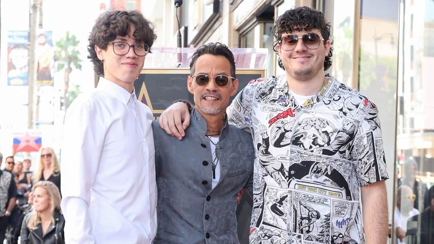 Marc Anthony reaparece junto a sus hijos Ryan y Cristian, tras el nacimiento de la pequeña Myla