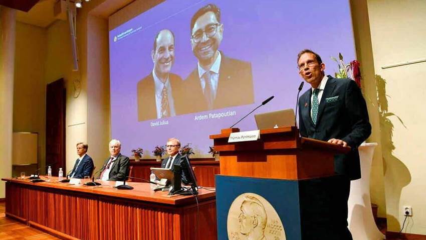 Premio Nobel de Fisiología y Medicina 2021 para los científicos David Julius y Ardem Patapoutian
