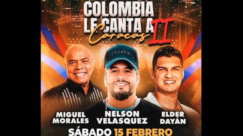 “Colombia le canta a Caracas” en su segunda edición para el 2025