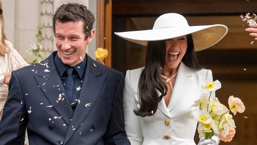 Dua Lipa abre el álbum de fotos de su íntima boda civil con Callum Turner en Londres