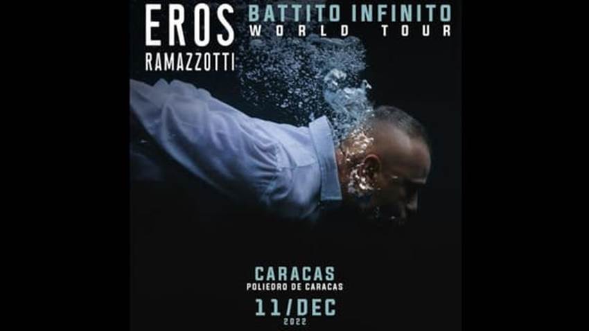 El Poliedro de Caracas está listo para recibir a Eros Ramazzotti