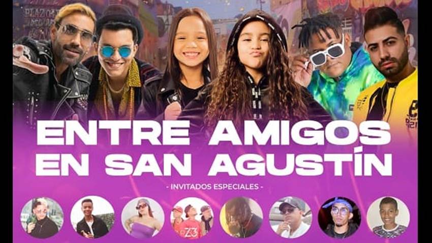 “Entre Amigos” se prendió la música en San Agustín