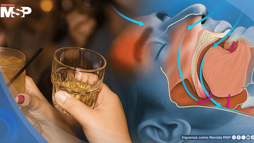Desvelarse, consumir alcohol y dormir tarde los fines de semana aumentan la apnea del sueño