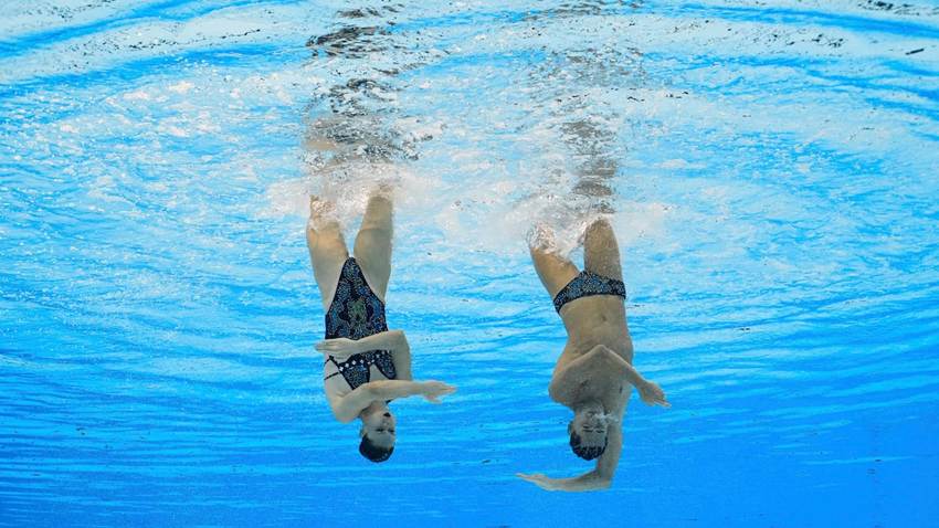 La natación artística de España llega donde nadie había llegado