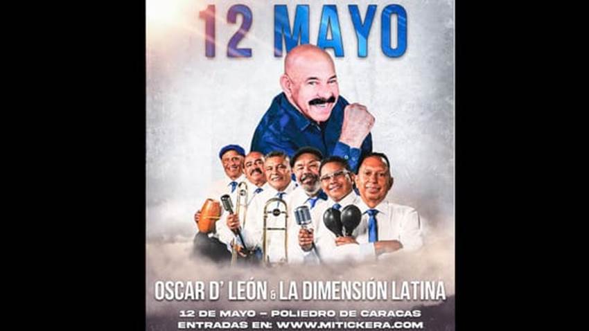 El reencuentro de la historia La Dimensión Latina y Oscar D´ León juntos en concierto