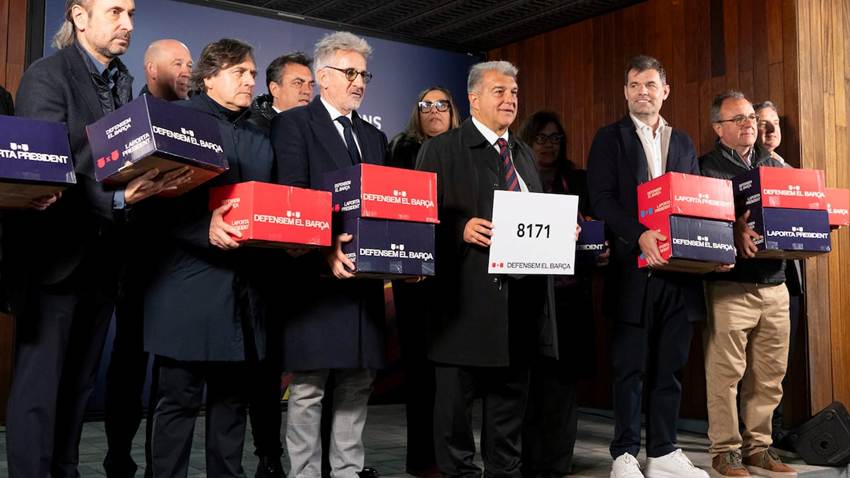 Joan Laporta gana las primarias para presidir el Barcelona con menos firmas que en 2021