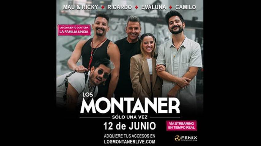 Los Montaner anuncian concierto streaming en tiempo real para el mundo entero