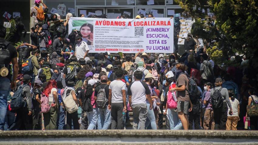La desaparición de Kimberly Ramos despierta la indignación y consternación en Morelos