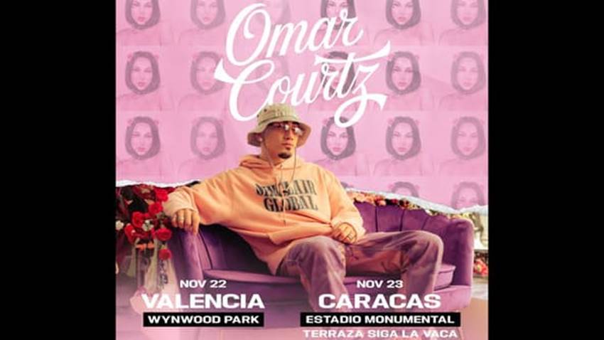 Omar Courtz “El Ousi” por primera vez en Venezuela