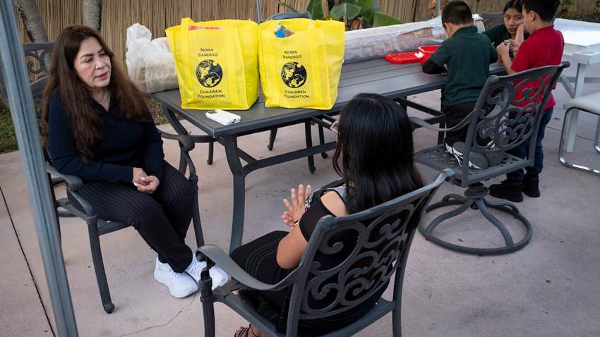 Nora Sándigo, ‘la gran madre’ donde las familias de migrantes buscan refugio en Estados Unidos