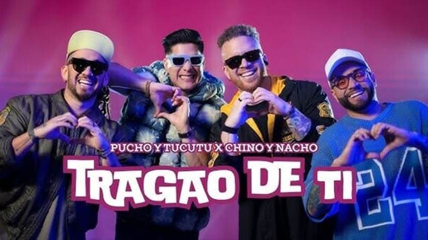 Pucho y Tucutu se reúne con Chyno y Nacho en el tema <em>“Tragao de ti”</em>
