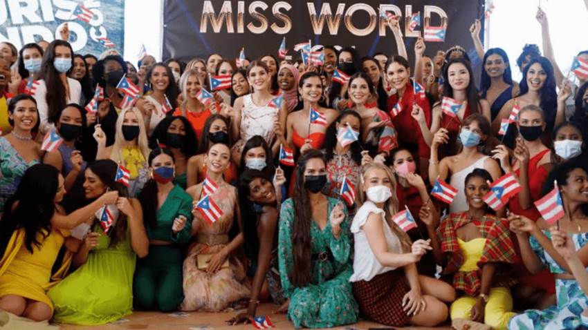 Brote de COVID-19 entre candidatas de Miss Mundo y el staff
