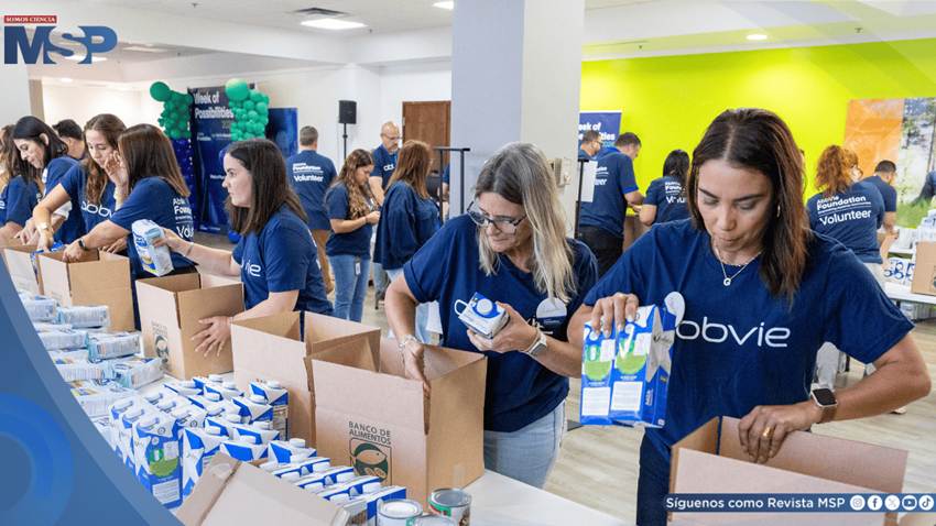 Empleados de AbbVie Puerto Rico unen esfuerzos con United Way y Banco de Alimentos